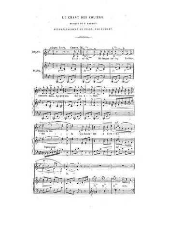 Le chant des Yoliers